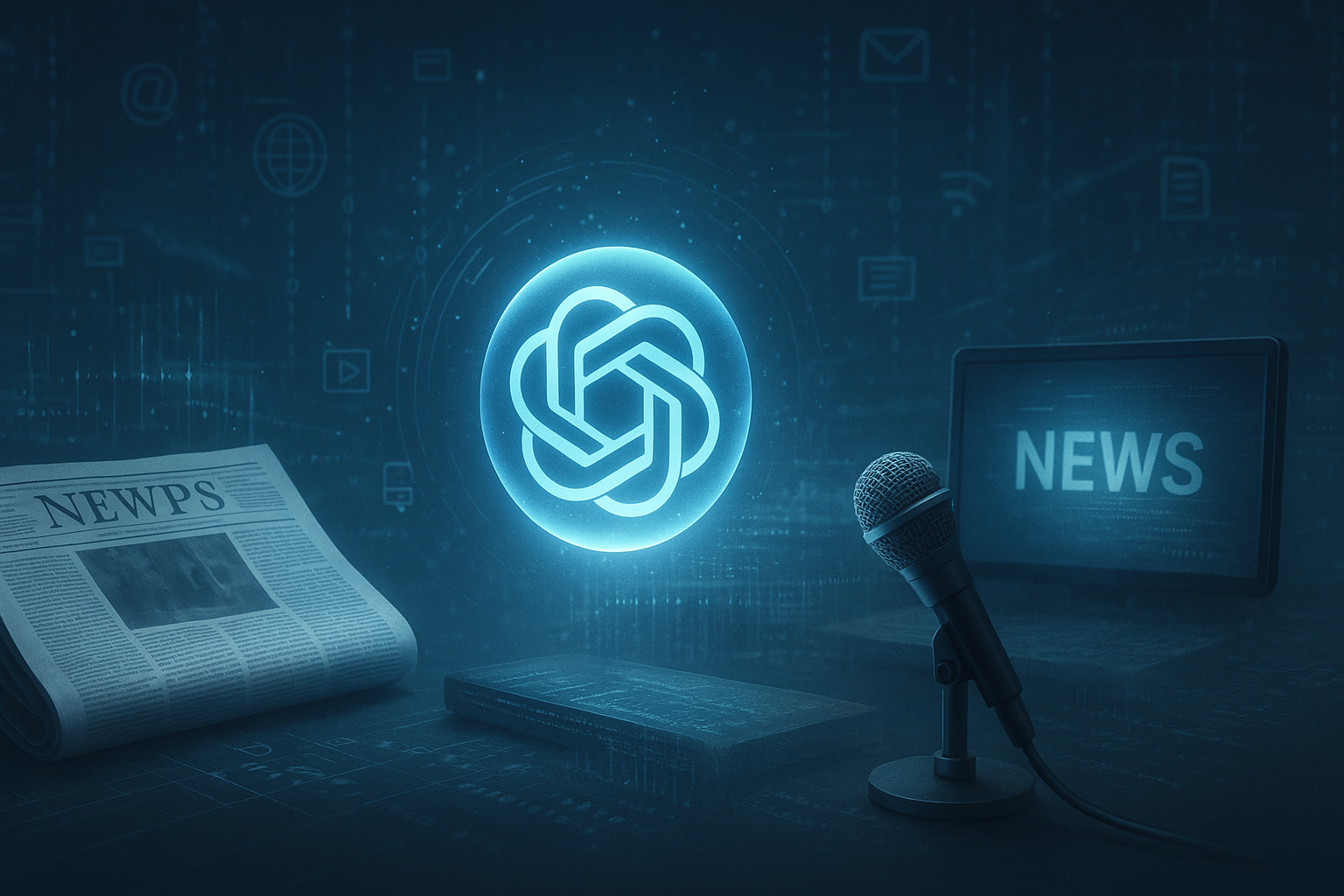 ChatGPT يدخل عالم الأخبار: خطر على وسائل الإعلام